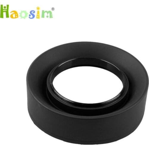 10pcs/lot New 49 52 55 58 62 67 72 77 82mm 3-Stage 3 in1 Collapsible Rubber Foldable Lens Hood for canon nikon DSIR Lens camera
