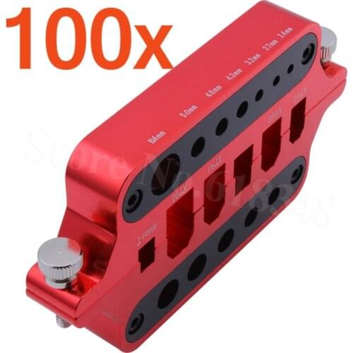 100PCS Aluminum Soldering Insulate Station Hobby for XT60 XT90 Deans Banana Plug Connector RC Tools