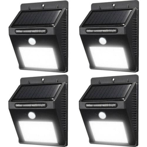 40 LED Outdoor Solar Wall Lamp Waterproof PIR Motion Sensor Garden Light Solar Powered Spotlight Sunlight Street Light