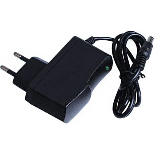 AC 100-240V DC 12V 1A EU Plug AC/DC Power Adapter Charger Power Adapter for CCTV Camera (2.1mm * 5.5mm)