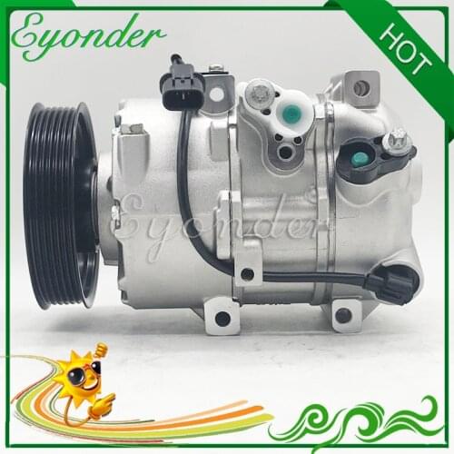 AC A/C Air Conditioning Compressor Cooling Pump DVE18 for KIA Sorento 2.4 G4KE 1F3BE-06400 3L104-0043 97701-2P400 977012P400