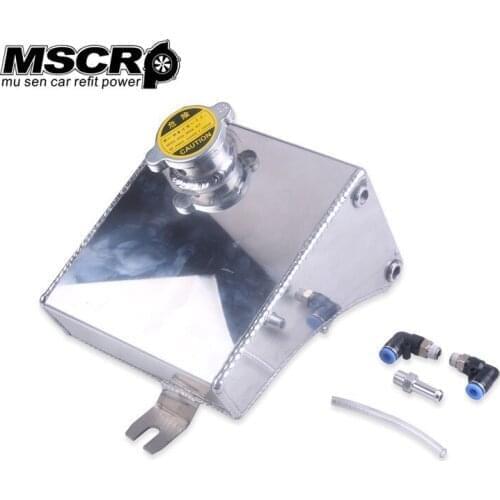 240SX S13 SR20DET KA24DE KA24E KA24 Aluminum Coolant Overflow Tank Reservoir Kit For Nissan (Fits: 240SX)