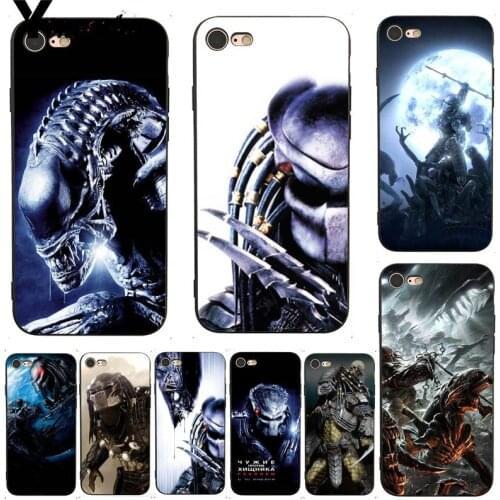 Yinuoda Alien vs Predator Video Game Elegant Phone Case for iPhone 7 6 X 8 6s Plus 5 5S SE 5C Cases 11 11pro 11promax