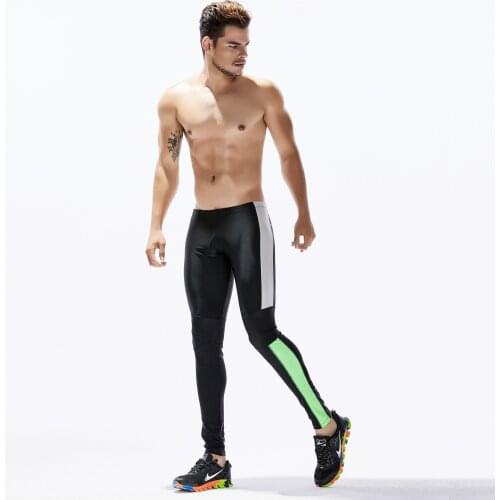 Mens long underwear New fitness pants men Skinny thin yoga pants Running pants Mens winter leggings Mens winter warm pants
