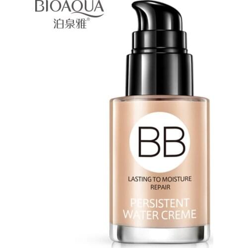 BIOAQUA BB Cream Foundation Whitening Long Lasting Moisturizing Repair Oil Control Face Concealer Nude Facial Makeup Beauty