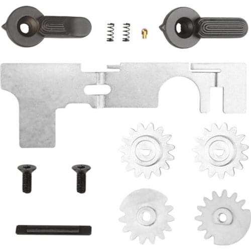 LDT left and right linkage speed machine AR BCM receiver Gel Blaster Toy Gun metal small accessories