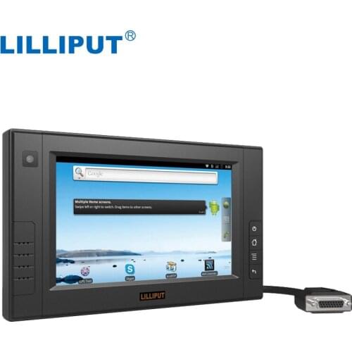 Lilliput PC-7106 7" IP64 In-Vehicle Tablet PC Bulit-in Battery Android 5.1.1 Mobile Data Terminal with 2G 16G ACC/RS232 /Wi-Fi