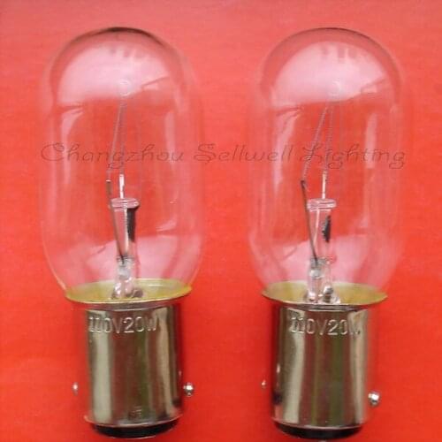 Miniature bulb 110v 120v 20w ba15d t22x55 a072