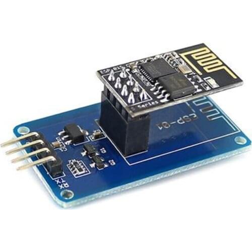 ESP8266 ESP-01 Serial WiFi Wireless Adapter Module 3.3V 5V Esp01 Breakout PCB Adapters Compatible For arduino