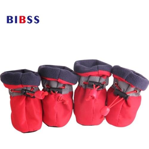 Pet Dog Shoes for Small Dogs Chihuahua Yorkie Cotton Shoes Spring Summer Autumn Thin Snow Cotton Dog Puppy Boots Dog Sock