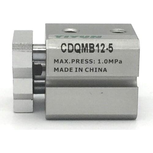 CQMB12-5/10/15/20/25/30 YIYUN brand perform Pneumatic components air tool Compact Cylinder Guide Rod Type CQM CDQM series
