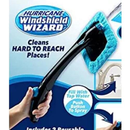 New Practical Windshield Wizzard Car Windshield Cleaning Brush Auto Automatic New Car Water Spray Window Wipe Brush
