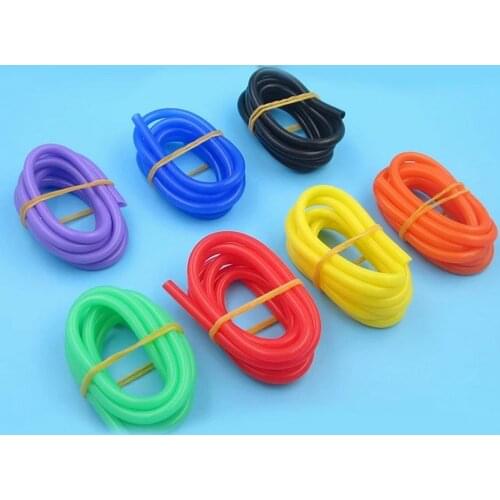 1M Heat Resistant Water Cooling Pipe 3*5mm 4x6mm 4*7mm Silicone Water Cooled Tube Water-cooled Silicone Tubes for RC Jet Boat