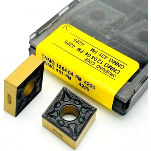 Carbide inserts CNMG120404 CNMG120408 PM 4225 High-quality new metal turning tools CNC machine tools turning tools turning tools
