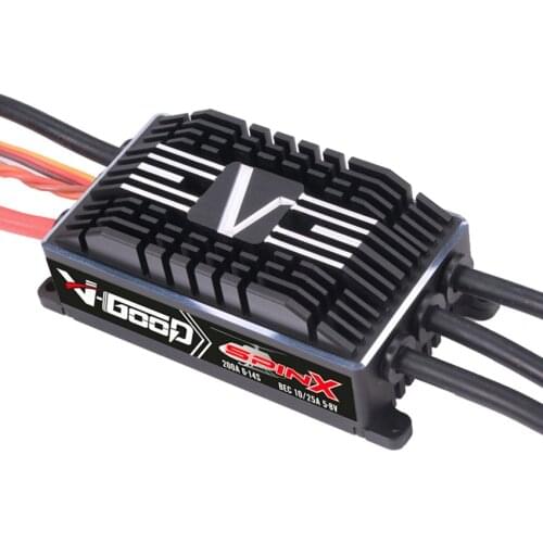 V-Good Spinx 200A 6-14S high voltage ESC helicopter fixed wing governor with fixed speed function 700 helicopter fixed wing part
