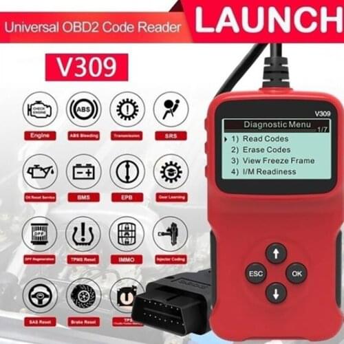 V309 Eobd Scanner Code Reader Data Tester Automatic Scanning Diagnostic Tool For Citroen Peugeot Renault Automotive Diagnostic T