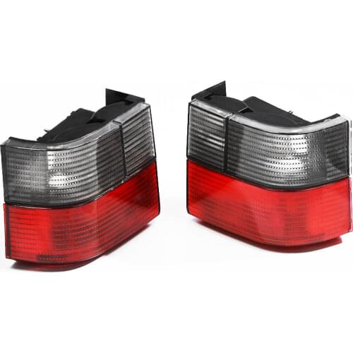 Rear Tail Fog Light Lamp Cover Light Lens Braking Signal Smoked Red Tail Light Lamps For VW Transporter Caravelle T4 1992-2004