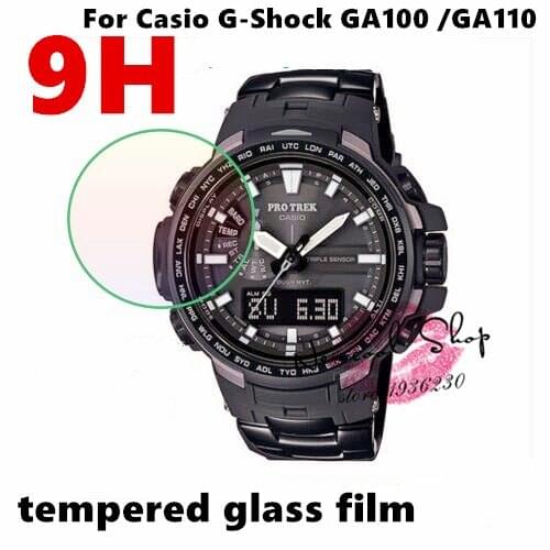 3pcs/lot Tempered Glass Screen Protector Guard Skin Film For Casio G-shock GA-110 ga-100 GA100 GA110 Phone protective film