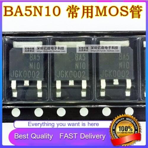 10Pcs/Lot New Original BA5N10 EMBA5N4A DUAL MOS Field Effect Tube TO252 PATCH Good Quality