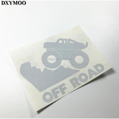2 sizes SUV 4x4 OFF ROAD Motorcross Car Sticker and Decals Vinyl for Car Window Tail Tail 3M