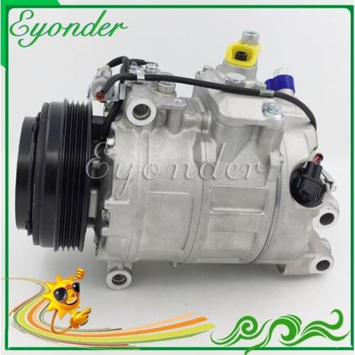 7SBU17C A/C AC Air Conditioning Cooling Pump Compressor for BMW 5 Gran Turismo F07 550i xDrive N63 2009 2010 64509154072 9154072
