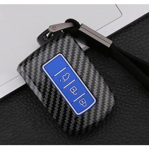 ABS+Silicone Key Cove For Toyota Auris Corolla Camry RAV4 Avalon C-HR Yaris Verso 2012-2018 2/3/4 Buttons Key Fob Shell Case