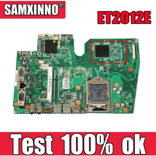AKemy ET2012E PC motherboard for ASUS ET2012I original mainboard UMA GM H61