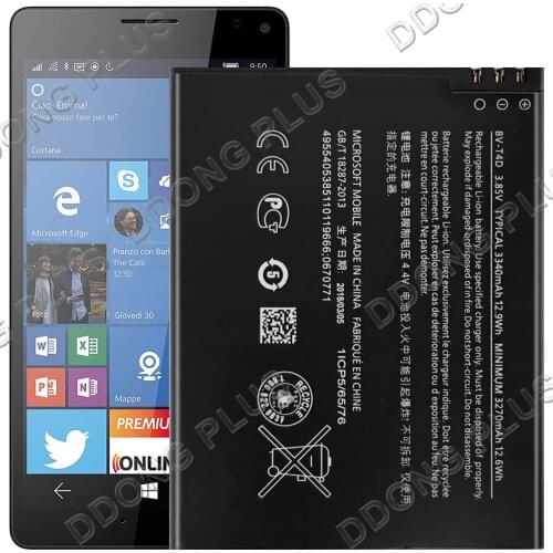 BV-T4D Battery For Nokia Lumia 950XL Battery Replacement Repair Part
