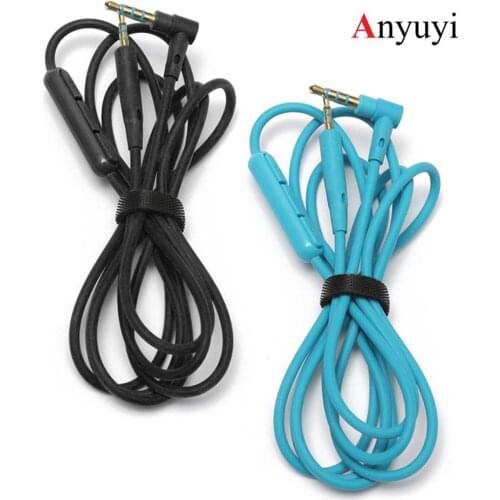 1.3m 2.5 mm to 3.5 mm Audio Cable Extension Wire Cord with Mic Quiet Comfort QC25 Headphone For BOSEs,no bandage