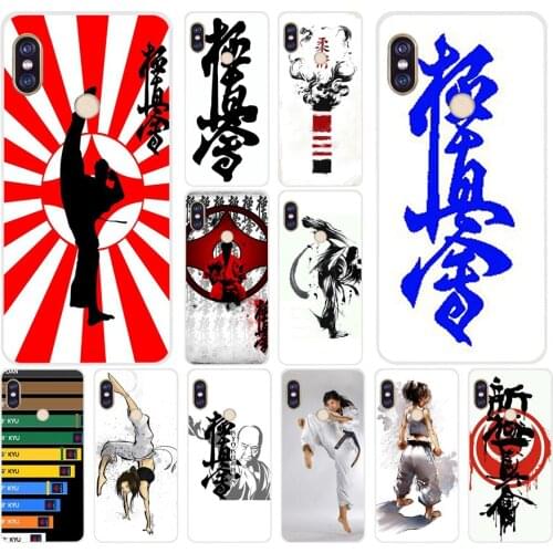 259FG Oyama Kyokushin Karate Soft Silicone Tpu Cover phone Case for xiaomi redmi 5A 8 8A 5Plus note 5 5A 8 8t Pro