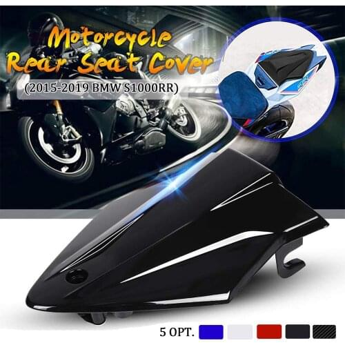 Rear Seat Cover For BMW S1000RR 2018 2017 2016 2015 Motorcycle Parts Pillion Passenger Hard Cowl Hump S 1000RR Accessories