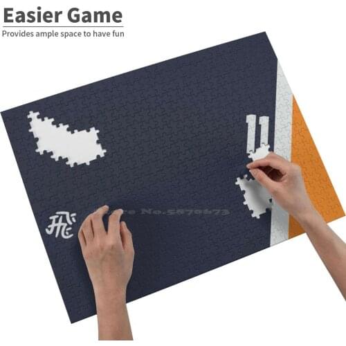 Karasuno 11 Jigsaw Puzzle 500 Pieces Puzzle Game Wooden Educational Toys Haikyuu Haikyu Karasuno 11 Tsuki Tsukishima Kei Fly