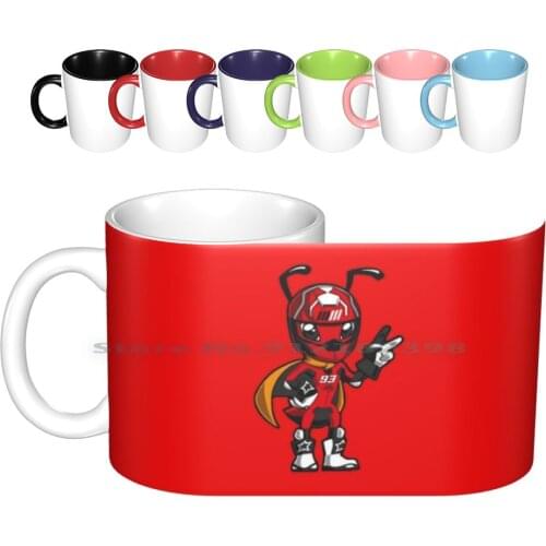 The Ant Ceramic Mugs Coffee Cups Milk Tea Mug Get Well Soon Logo Race Crash Creative Trending Vintage Gift Bottle Cup