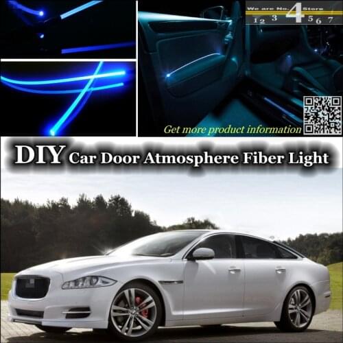 Interior Ambient Light Tuning Atmosphere Fiber Optic Band Lights For Jaguar XJ X350 X358 XJ351 XJ6 XJ8 Vanden Plas XJR Inside