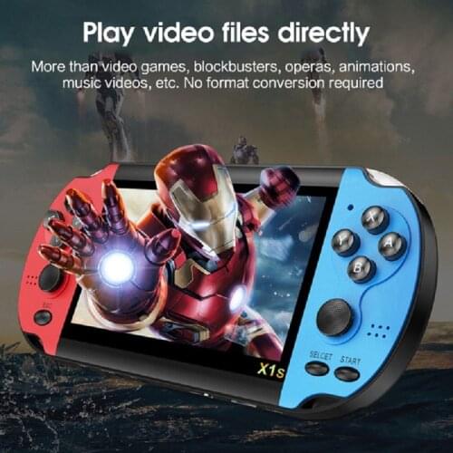 -Easy to control High Performance -4.3-inch screen game console with more than 10,000 games