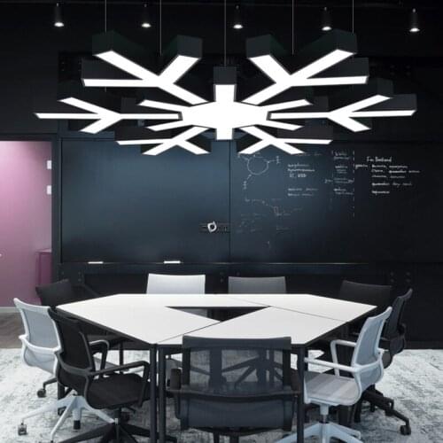 Linear Light Fixture LED Pendant Light Droplight Linear Pendant lamp for dining room Ceiling Hanging lights LED Pendant Lamps