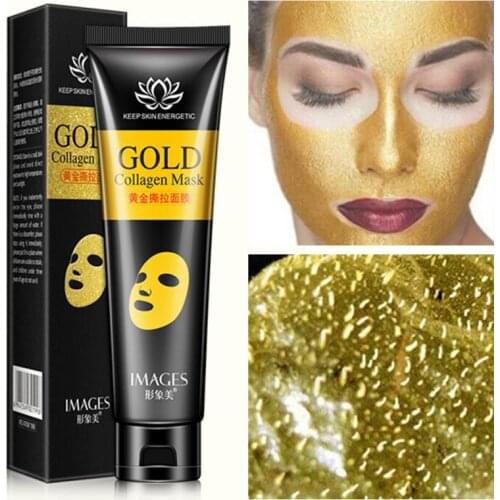 Anti Wrinkle Anti Aging Facial Mask Cleansing Gold Collagen Tear Off Mask Blackhead Remove Whitening Lifting Firming Skin TXTB1
