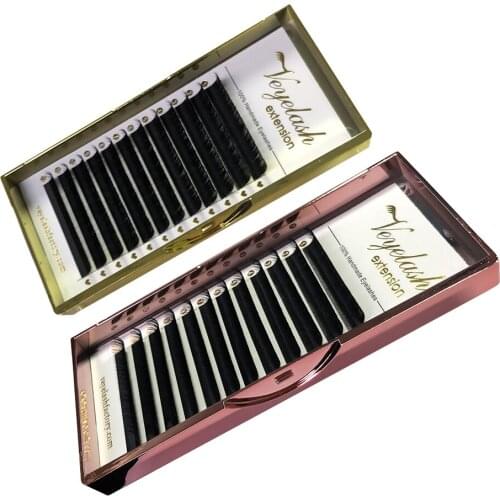 Faux mink eyelashes Extension C D DD Individual eyelashes Matte Back Russian Volume Private Label Lashes Make Up Tools