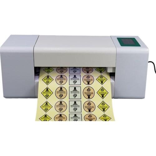 Desktop small automatic paper die label cutting machine
