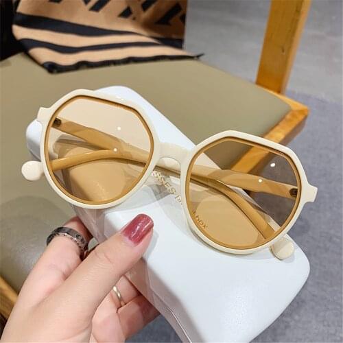 Candy Color Round Sunglasses Women Men Vintage Sun Glasses UV400 Protection Classic Eyewear Ins Trend Retro Sunglasses
