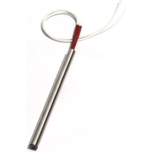 5PCS 12mm Diameter 225~255mm Length 304 Stainless Steel Cartridge Heater 840/860/900/950/960W Cylindrical Electric Heating Tube