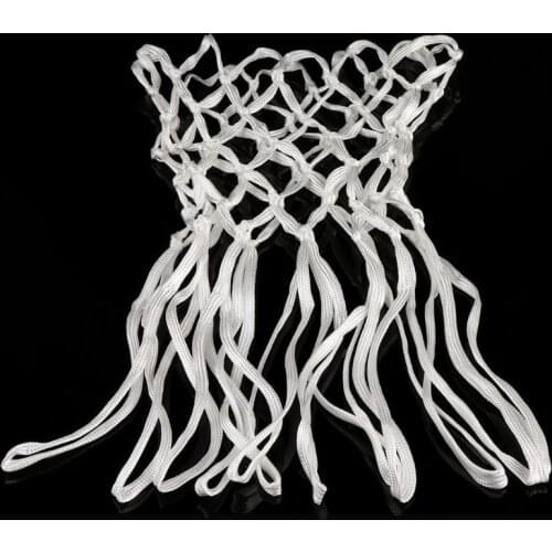 Deluxe Non Whip Replacement Basketball Net Durable Rugged Nylon Hoop Goal Rim Mesh