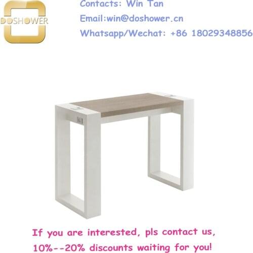 Glass top manicure table with full set manicure table pedicure of manicure table set