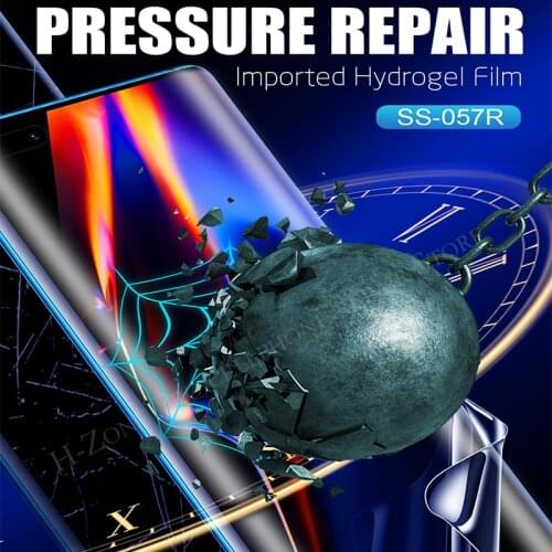 Sunshine SS-057R 100pcs Hydrogel compressive repair Film for Cutting Machine for HUAWEI and other edge phone prevent warping