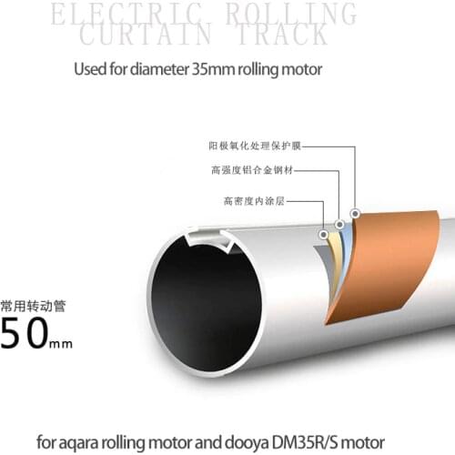Rolling Shutter Motor tube diameter 50m for aqara rolling motor Dooya motor smart curtain system