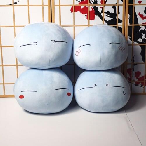 That Time I Got Reincarnated as a Slime plush toy Anime Rimuru Tempest cosplay Q cute pillow 28/40cm