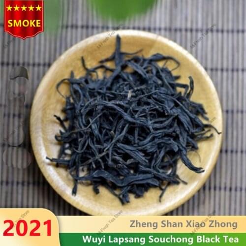 Wuyi Lapsang Souchong cha 2020 High-quality Smoke Zhengshan Xiaozhong Black cha Smoky Zheng Shan Xiao Zhong cha