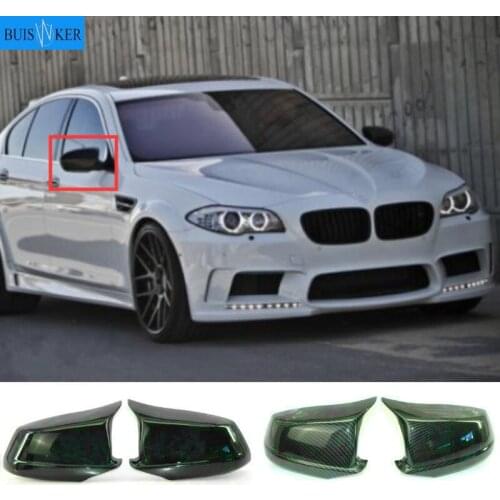 Mirror Covers Fit for Bmw 5 Series F10/F11/F18 Pre-Lci 11-13 Mirror Caps Replacement Side Mirror Caps Rear Door Wing Rear-View