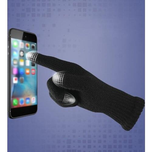 Winter Unisex Touch Screen Fishing Gloves Keep Warm Suede Mitten Outdoor Riding Skiing Full Finger Windproof Cycling Gloves