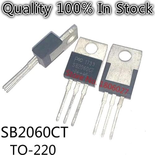 10pcs/lot SB2060CT MBR2060CT TO220 new Schottky diode